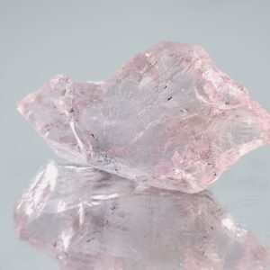 48.05CT Morganite Faceting Rough | Uncut Gemstone