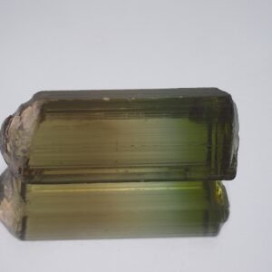 11.44CT Bi-Color Tourmaline Faceting Rough | Uncut Gemstone