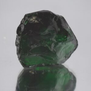 12.38CT Chrome Tourmaline Faceting Rough | Uncut Gemstone