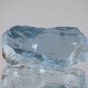 11.76CT Mozambique Aquamarine Faceting Rough | Uncut Gemstone