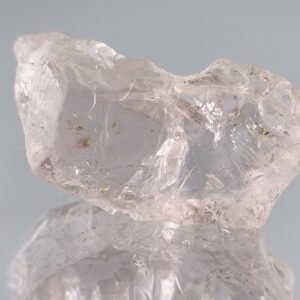 25.86CT Morganite Faceting Rough | Uncut Gemstone