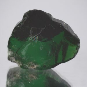 12.68CT Chrome Tourmaline Faceting Rough | Uncut Gemstone