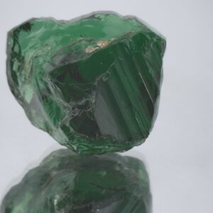 14.34CT Chrome Tourmaline Faceting Rough | Uncut Gemstone